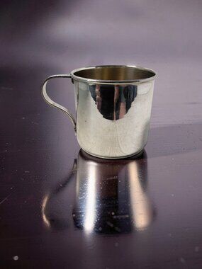 Vintage 1960s Raimond Spain Silver Plate # 3 Baby Cup